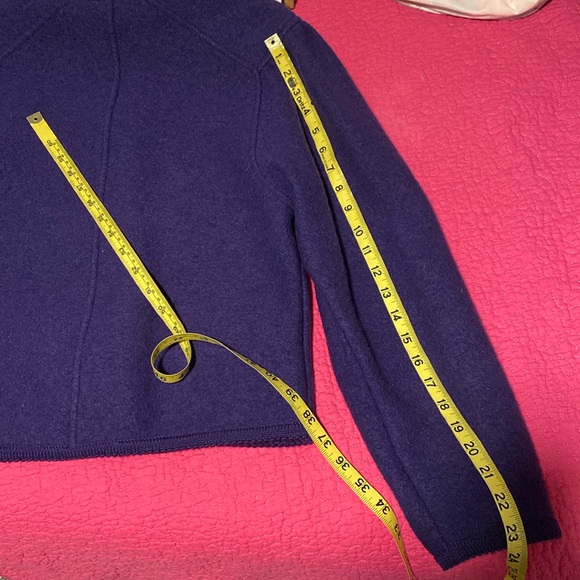 GEIGER Vintage Tyrol jacket. 100% deep plum boiled wool! BEAUTIFUL!!! - Picture 15 of 16